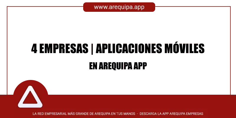 Aplicaciones móviles en Arequipa