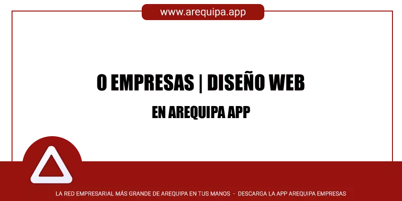 Diseño Web en Arequipa