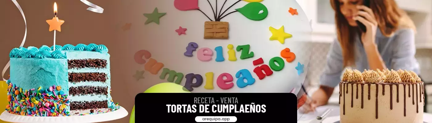 Torta de cumpleaños Arequipa